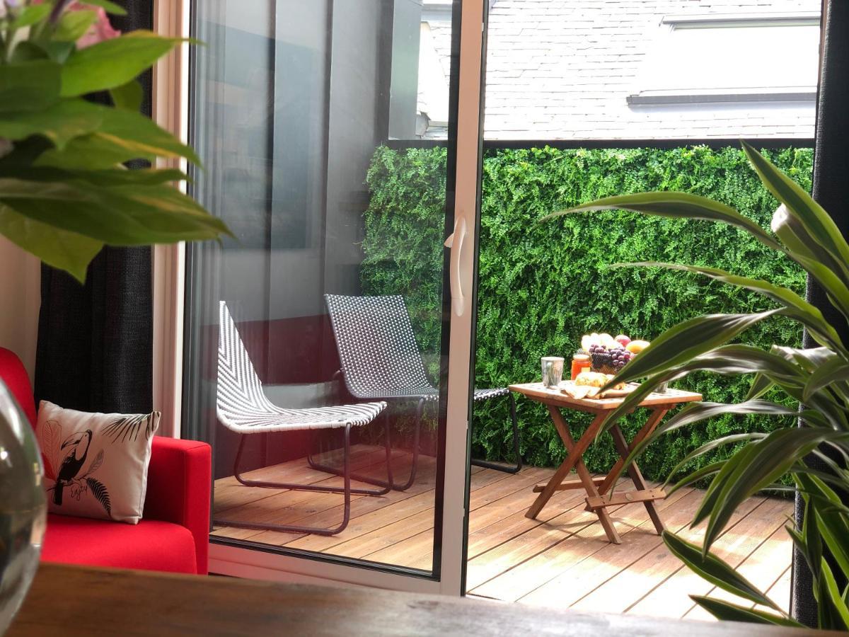 Appartement Centre-Ville Avec Terrasse Indus Vannes Luaran gambar