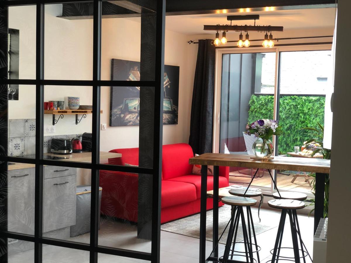 Appartement Centre-Ville Avec Terrasse Indus Vannes Luaran gambar