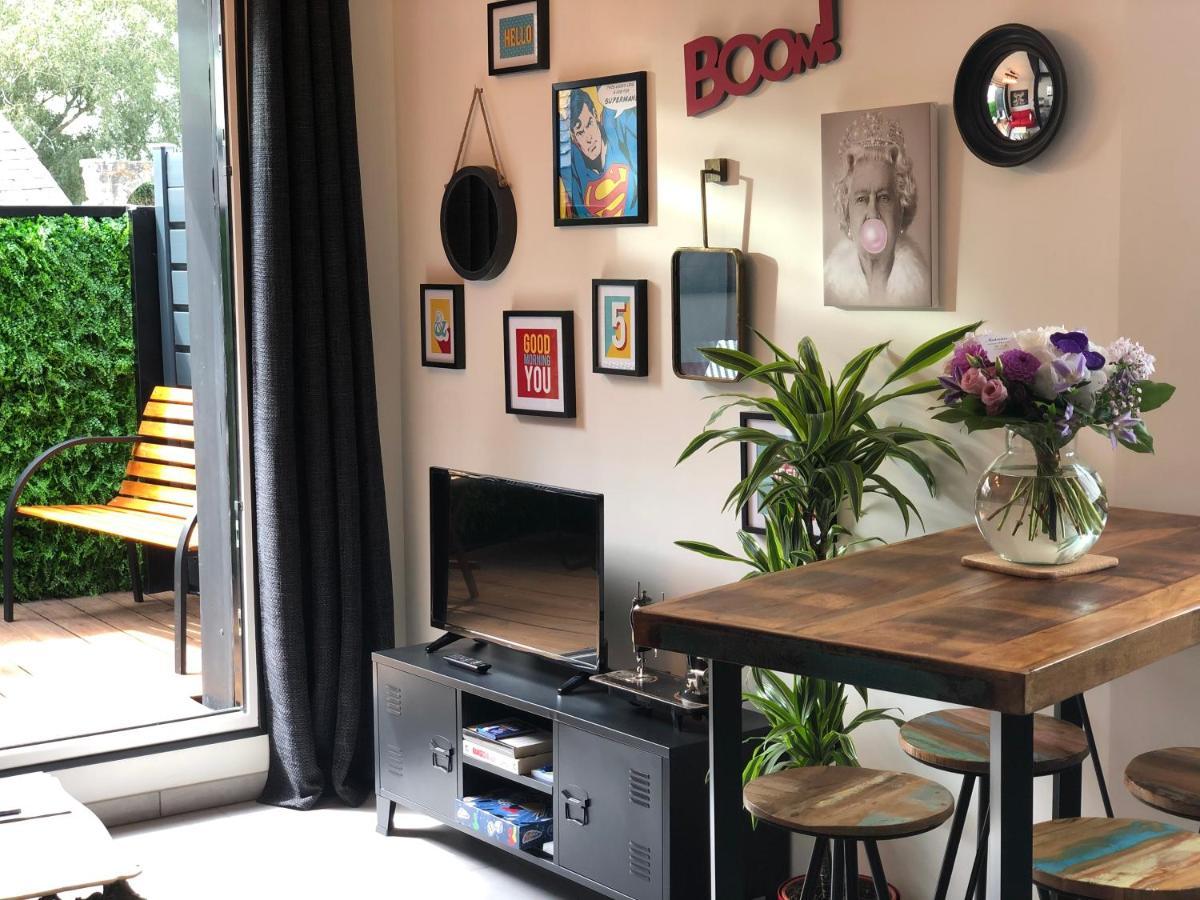 Appartement Centre-Ville Avec Terrasse Indus Vannes Luaran gambar