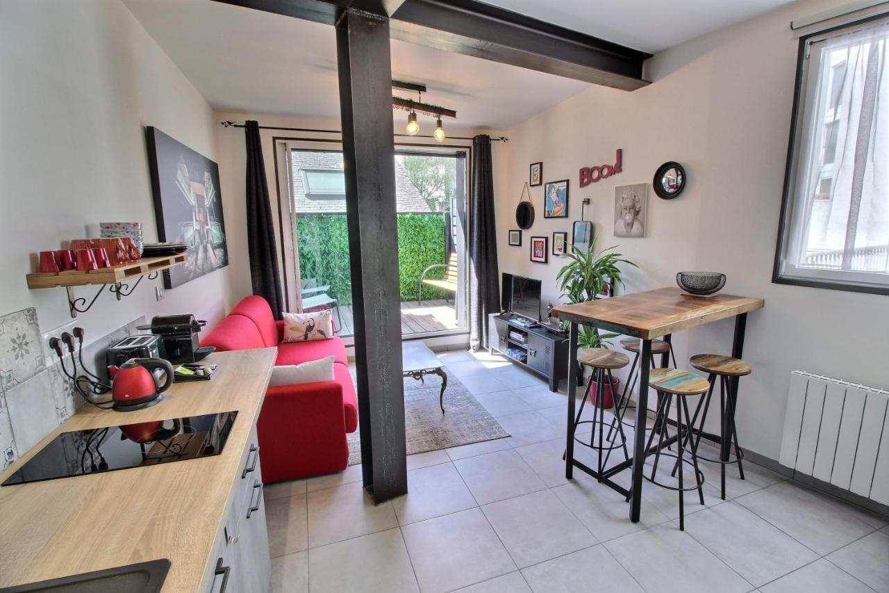 Appartement Centre-Ville Avec Terrasse Indus Vannes Luaran gambar